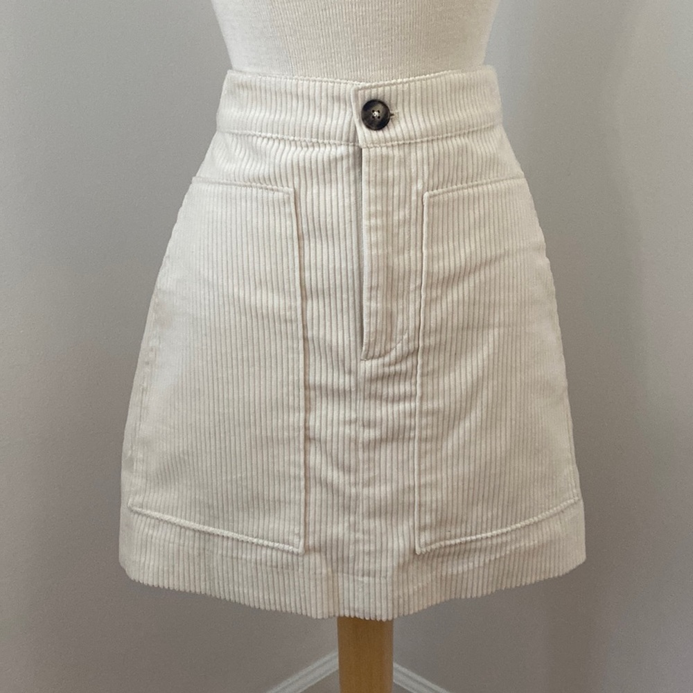NWT Corduroy mini skirt